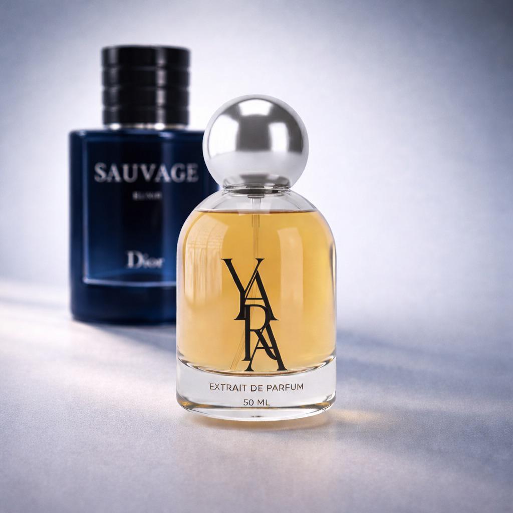 Yara x Dior sauvage elixir