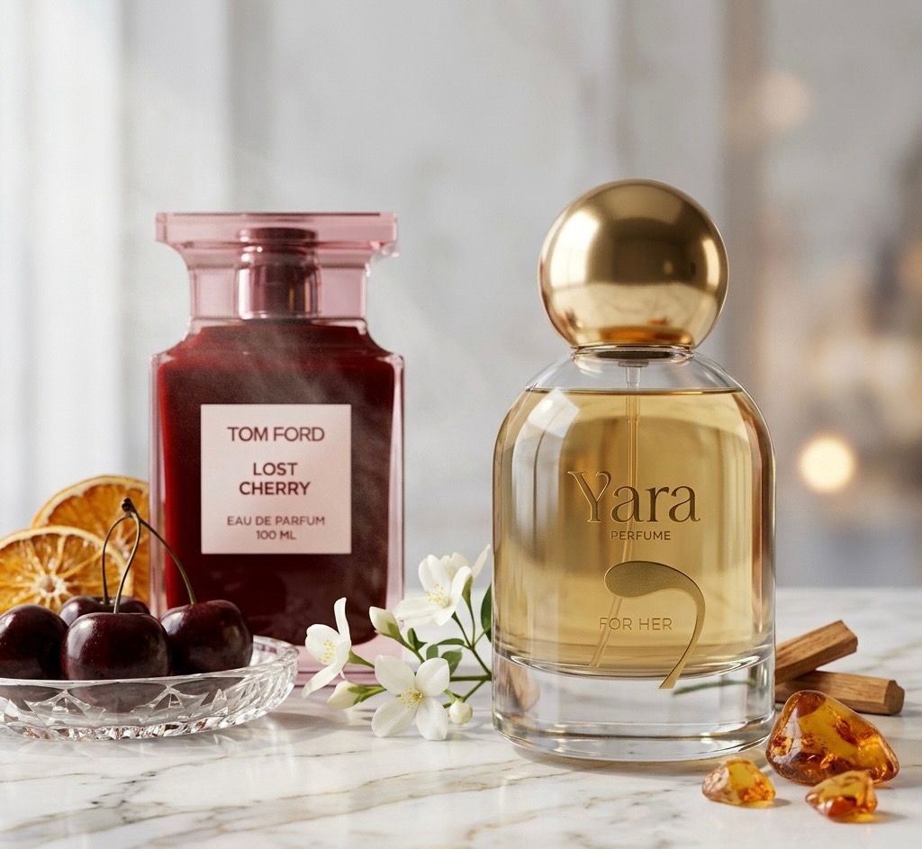 Yara x Tom Ford lost cherry